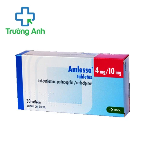 Amlessa 4mg/10mg Tablets Krka - Thuốc điều trị tăng huyết áp hiệu quả 