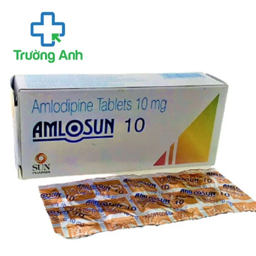 Amlosun 10 - Thuốc điều trị tăng huyết áp cao hiệu quả của Ấn Độ