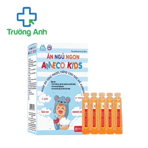 Ăn ngủ ngon Ameco Kids Vgas - Hỗ trợ tăng cường tiêu hóa khỏe mạnh