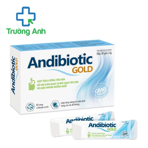 Andibiotic Gold FOXS USA - Hỗ trợ cân bằng hệ vi sinh đường ruột