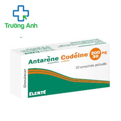 Antarene codein 200mg/30mg - Thuốc điều trị cơn đau cấp tính hiệu quả của Pháp