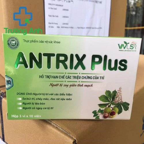 Antrix plus - Hỗ trợ hạn chế các triệu chứng của trĩ hiệu quả