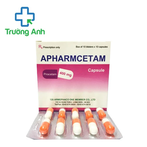 Apharmcetam 400mg Armephaco - Thuốc điều trị chóng mặt hiệu quả
