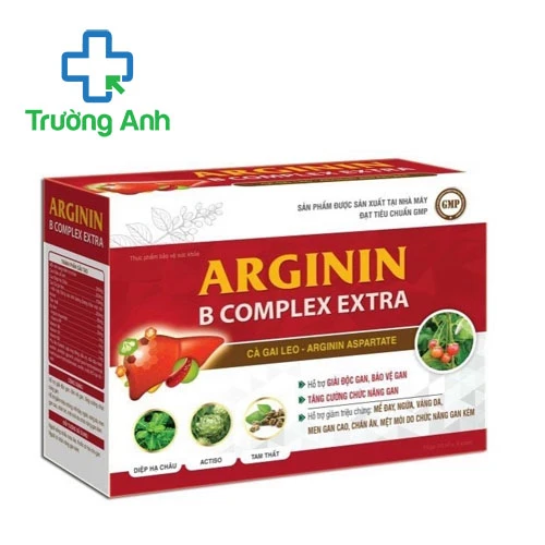 Arginin B Complex Extra Vinaphar - Hỗ trợ tăng cường chức năng gan hiệu quả
