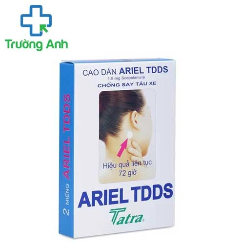  Ariel TDDS - Thuốc chống say tầu xe hiệu quả
