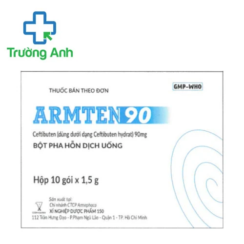 Armten 90 - Thuốc điều trị nhiễm khuẩn hiệu quả của Armephaco 