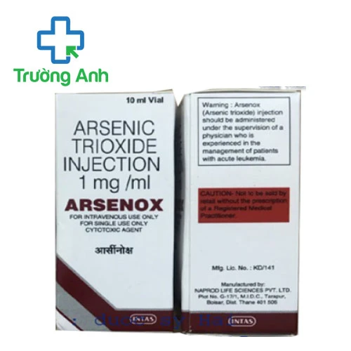 Arsenox 1mg/ml (Arsenic trioxide) - Thuốc điều trị bệnh bạch cầu hiệu quả