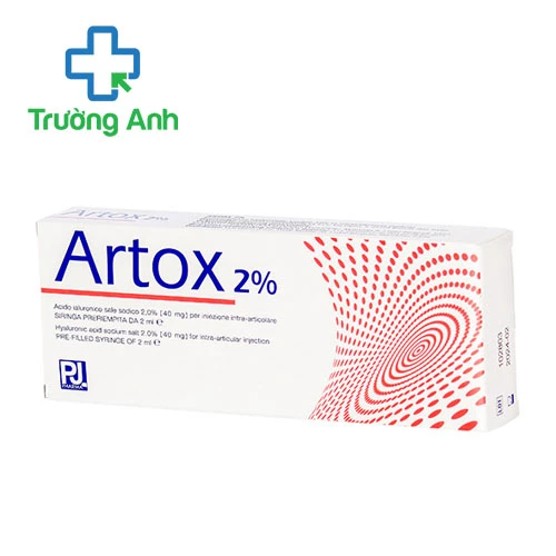 Artox 2% 32mg/2ml PJ.Pharma - Chất làm đầy bôi trơn khớp hiệu quả 