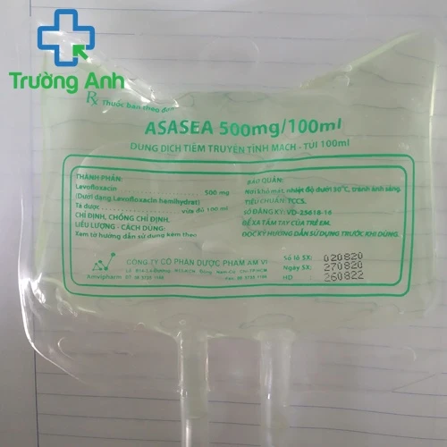 Asasea 500mg/100ml - Thuốc điều trị nhiễm khuẩn hiệu quả của Amvipharm
