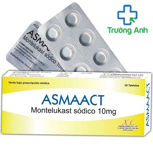 Asmaact 10mg - Thuốc điều trị hen phế quản mạn tính của India