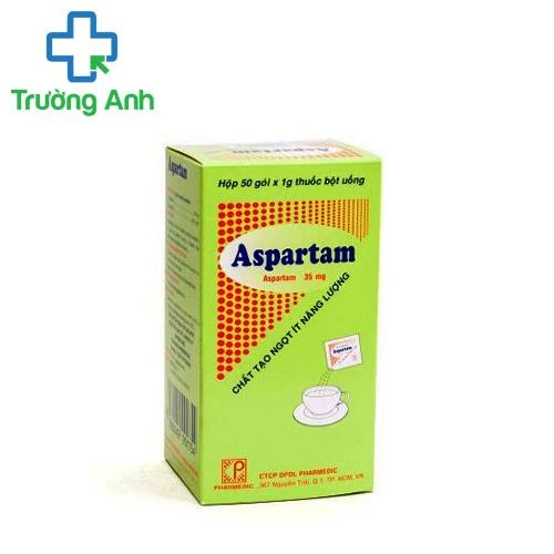 Aspartam Pharmedic - Chất tạo ngọt cho BN đái tháo đường hiệu quả