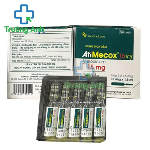 Atimecox 15 inj An Thiên - Thuốc điều trị viêm xương khớp hiệu quả
