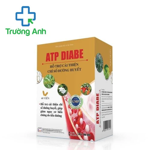 ATP Diabe - Hỗ trợ giảm nguy cơ biến chứng tiểu đường hiệu quả