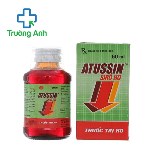 Atussin 60ml United International Pharma - Thuốc điều trị ho, long đờm