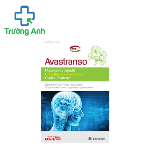 Avastranso Invapharm - Hỗ trợ tăng cường tuần hoàn máu não hiệu quả