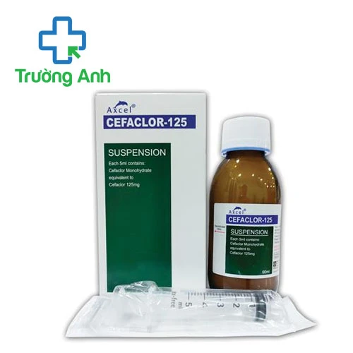 Axcel Cefaclor-125 Suspension - Thuốc điều trị nhiễm khuẩn hiệu quả của Malaysia