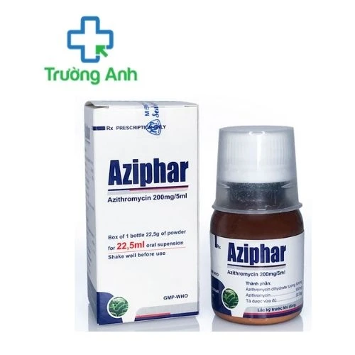 Aziphar chai 22,5g - Thuốc kháng sinh điều trị nhiễm khuẩn của Mekophar