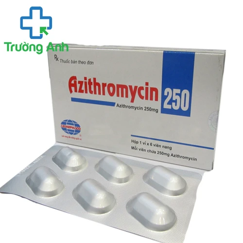 Azithromycin 250 Armephaco - Thuốc điều trị nhiễm khuẩn hiệu quả