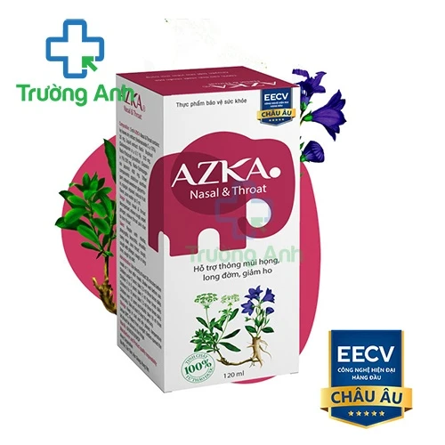 AZKA Nasal & Throat - hỗ trợ thông mũi họng, giảm ho, long đờm hiệu quả