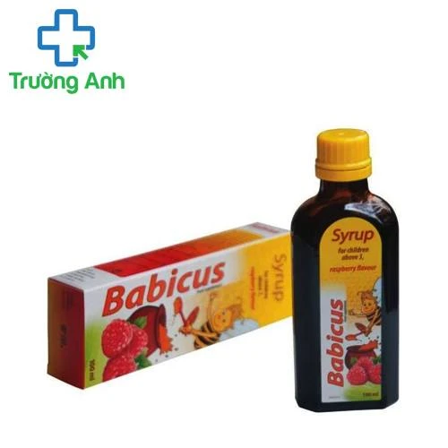 Babicus Siro - TPCN tăng cường đường hô hấp hiệu quả