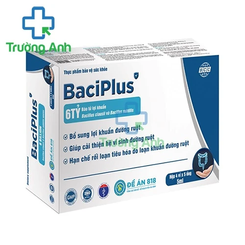 BCC BaciPlus - Giúp tăng cường sức khỏe hệ tiêu hóa hiệu quả