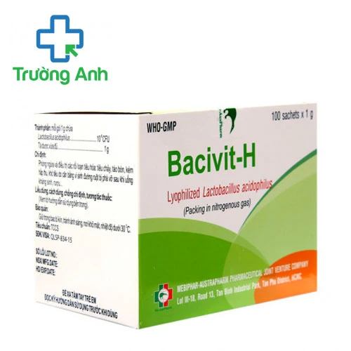 Bacivit-H - Thuốc phòng và điều trị rối loạn tiêu hóa hiệu quả