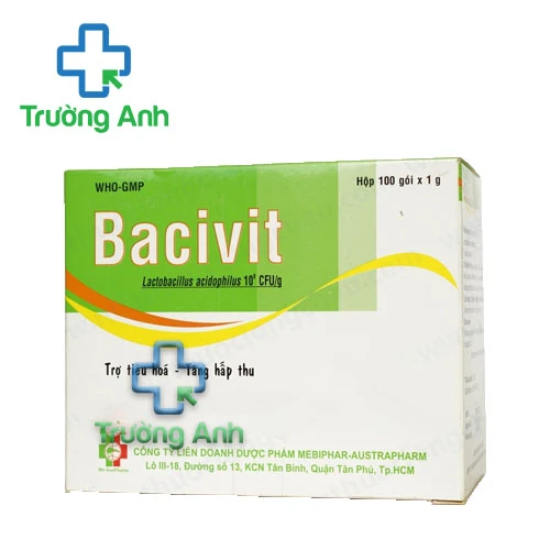 Bacivit - Thuốc phòng và điều trị rối loạn tiêu hóa hiệu quả