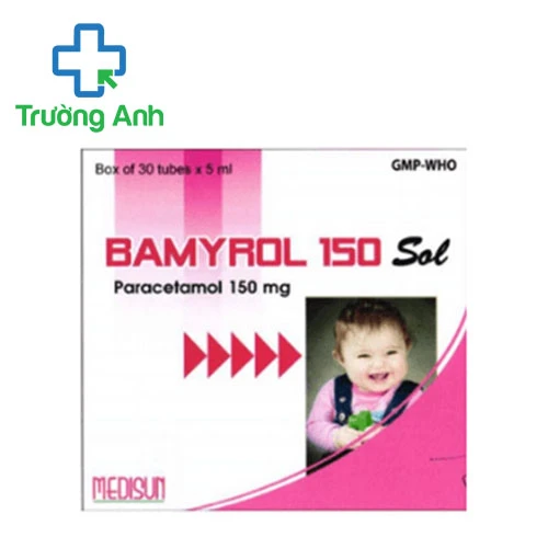 Bamyrol 150 Sol - Thuốc giảm đau hạ sốt hiệu quả của Medisun