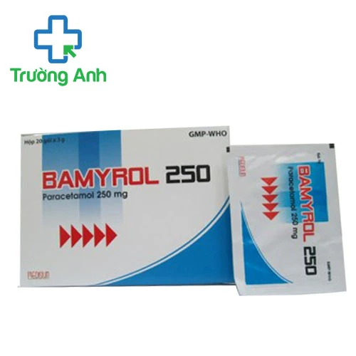 Bamyrol 250 - Thuốc giảm đau hạ sốt hiệu quả của Medisun