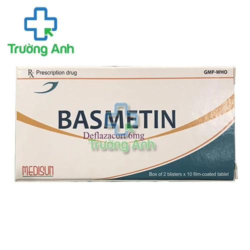 Basmetin 6mg - Điều trị tình trạng viêm nhiễm hiệu quả của Medisun