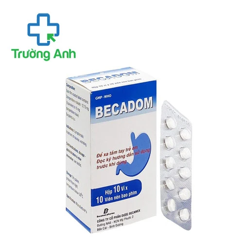 Becadom 10mg Becamex - Thuốc điều trị viêm loét dạ dày hiệu quả