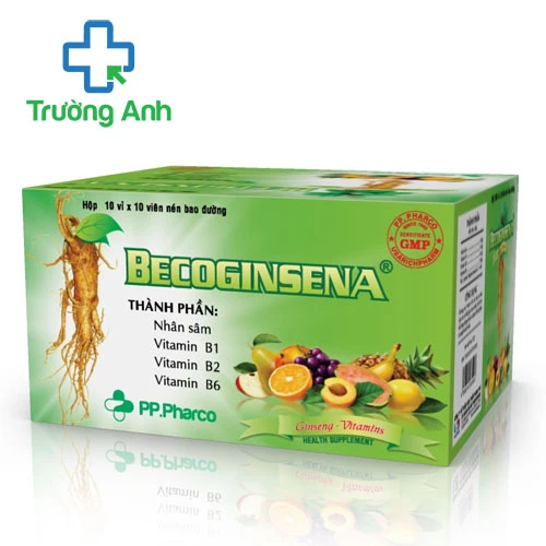 Becoginsena Usarichpharm - Hỗ trợ bổ sung vitamin nhóm B