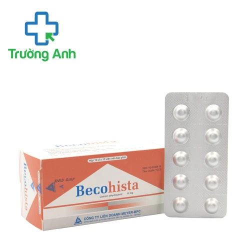 Becohista 10mg - Thuốc điều trị viêm mũi dị ứng hiệu quả của Meyer