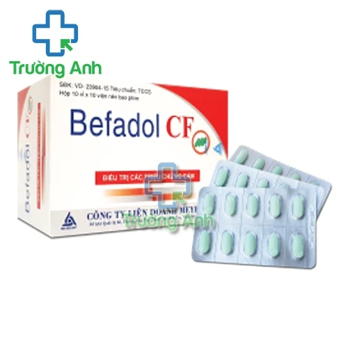 Befadol CF - Giúp điều trị các triệu chứng cảm cúm của Meyer-BPC