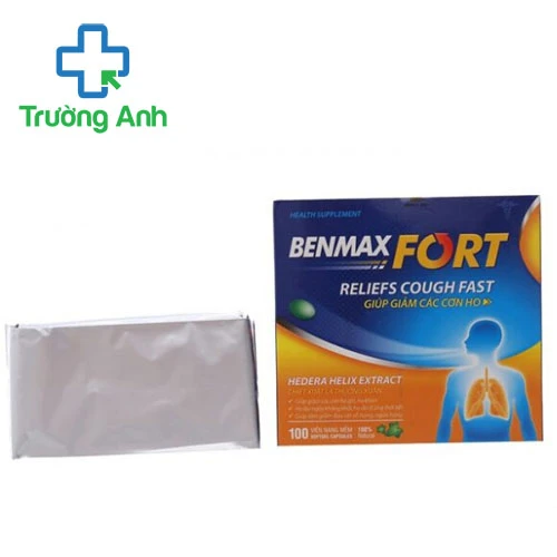 Benmax Fort - Hỗ trợ bổ phế, giảm ho và giảm đau rát họng hiệu quả