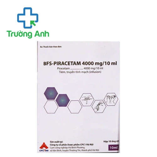 BFS-Piracetam 4000mg/10ml - Thuốc điều trị chóng mặt hiệu quả