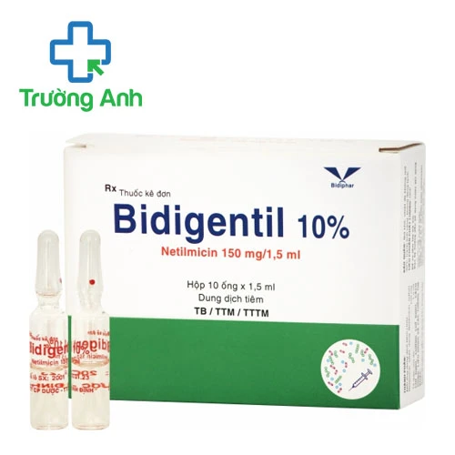Bidigentil 10% (1,5ml) - Thuốc điều trị nhiễm khuẩn hiệu quả