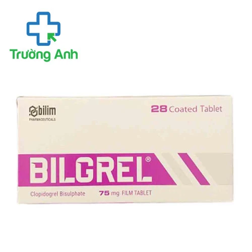 Bilgrel 75mg Bilim - Thuốc điều trị dự phòng nghẽn mạch huyết khối hiệu quả