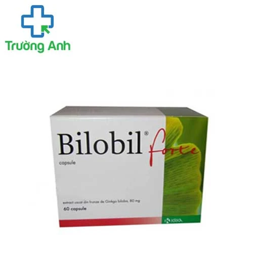 Bilobil forte Cap.80mg - Thuốc tăng cường tuần hoàn máu não hiệu quả của Slovenia