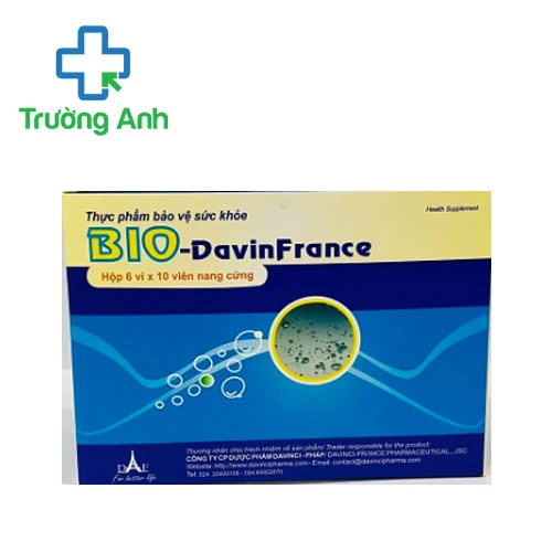 Bio-Davinfrance (viên) - Hỗ trợ bổ sung lợi khuẩn hiệu quả