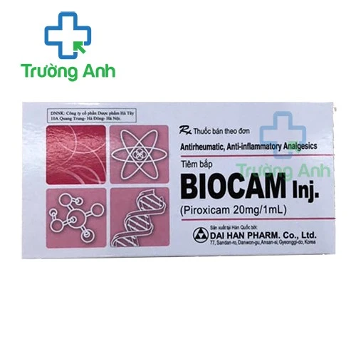 Biocam Inj - Thuốc điều trị viêm xương khớp hiệu quả của Hàn Quốc