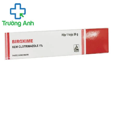 Biroxime Cream - Kem điều trị nhiễm nấm ngoài da hiệu quả của AGIO
