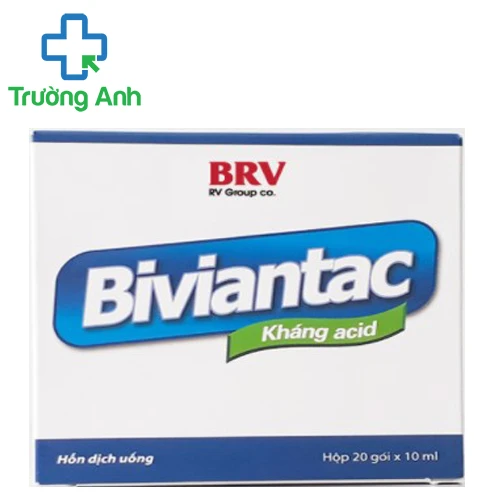 Biviantac (hỗn dịch uống) - Thuốc điều trị trào ngược dạ dày, thực quản hiệu quả