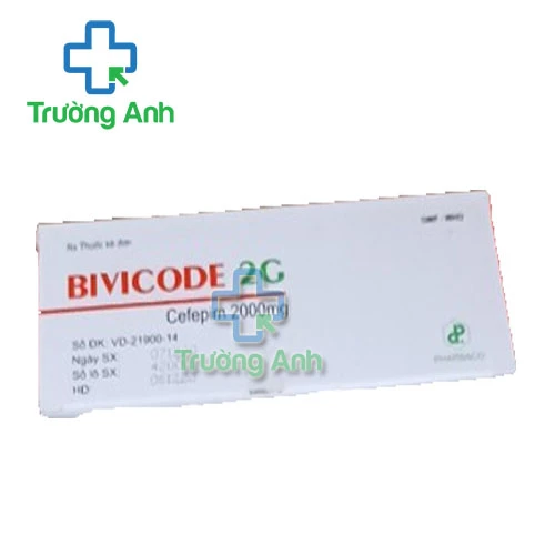 Bivicode 2g Pharbaco - Thuốc điều trị nhiễm khuẩn hiệu quả