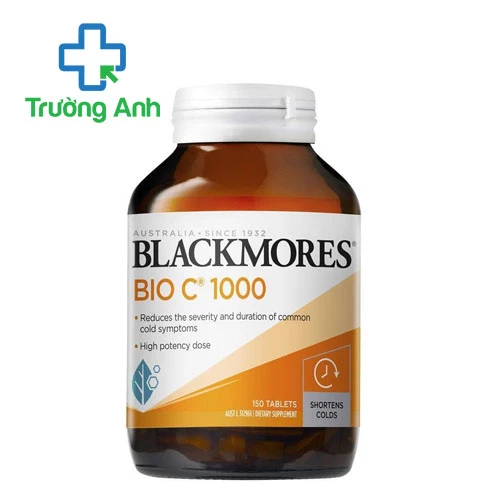 BlackMores Bio C 1000mg (150 viên) - Viên uống giúp bổ sung vitamin C hiệu quả