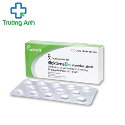 Bloktiene 4mg - Thuốc điều trị hen phế quản hiệu quả của Actavis