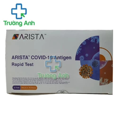 Bộ kit test nhanh Arista Covid-19 Antigen Rapid Test