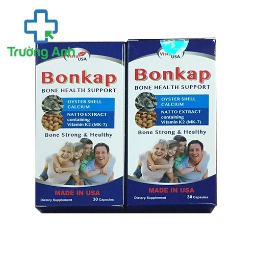 Bonkap - Giúp bổ sung canxi, vitamin và khoáng chất hiệu quả