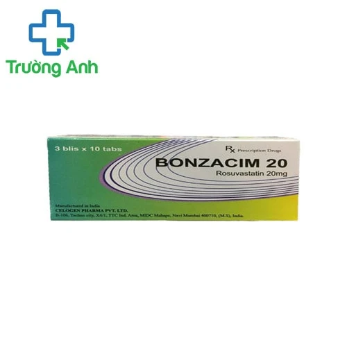 Bonzacim 20mg - Thuốc điều trị tăng mỡ máu hiệu quả của Ấn Độ