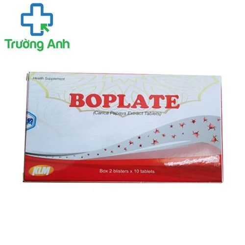 Boplate (viên) - Hỗ trợ tăng cường tái tạo tiểu cầu hiệu quả
